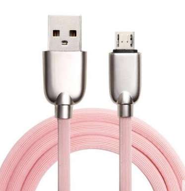 رابط USB به میکرو USB ابریشمی , شارژر گوشی موبایل