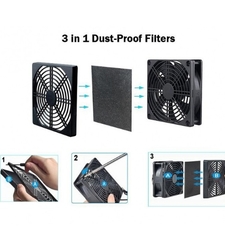گارد فن پلاستیکی فیلتر دار 12x12