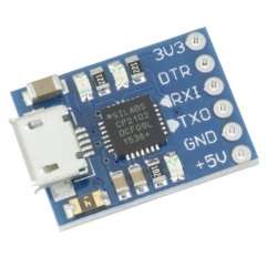 مبدل micro usb به serial با چپپ CP2102