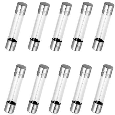 فیوز شیشه ای 25 آمپر بلند 6x30 (پک 10 تایی)