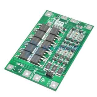 برد BMS سه سل برای باتری لیتیوم 12.6v 60a
