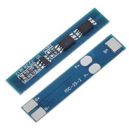 برد BMS دو سل برای باتری لیتیوم 8.4v 3a