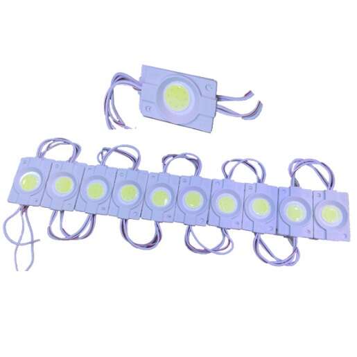 **LED COB بلوکی سفید رنگ 12v سکه ای