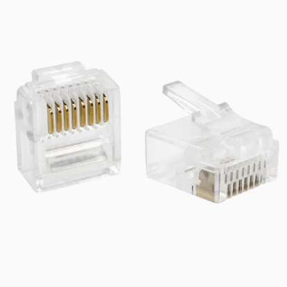 سوکت شبکه سر کابلی کت 5 mini پشت کوتاه مناسب دستگاه پوز