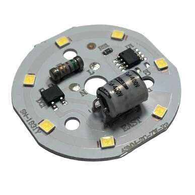 LED DOB مهتابی 220VAC 7W گرد قطر 40mm