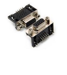 کانکتور DB15 رایت مادگی, کانکتور vga 15 پایه