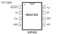 آی سی MAX1232CPA