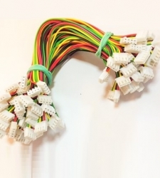 کانکتور XH-4PIN مادگی سیم دار پین مربعی دو سر سوکت