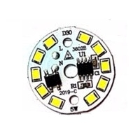 LED DOB مهتابی 220VAC 5W گرد قطر 30mm
