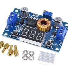 ماژول مبدل DC-DC کاهنده XL4015 به همراه نمایشگر