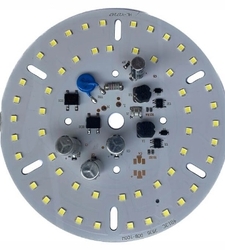 LED DOB مهتابی 220VAC 52LED 100W گرد قطر 130mm