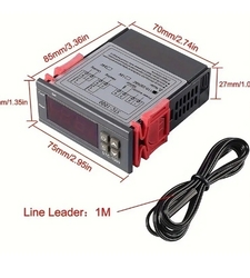 ترموستات صنعتی 12VDC دیجیتال STC-1000