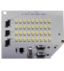 LED DOB مهتابی 30W 220V پروژکتوری با درایور داخلی سایز 7658 دارای مدار حفاظتی Anti Surge