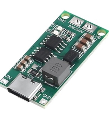 ماژول افزاینده ولتاژ با ورودی TYPE-C مناسب شارژ باتری 3 سل 2 آمپر
