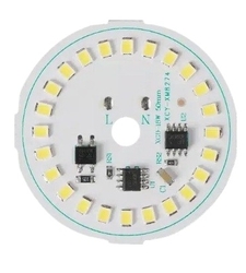 LED DOB مهتابی 220VAC 18W گرد قطر 50mm