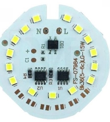 LED DOB مهتابی 220VAC 15W گرد قطر 53mm